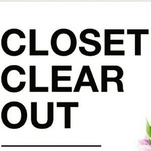 CLOSET CLEAROUT
